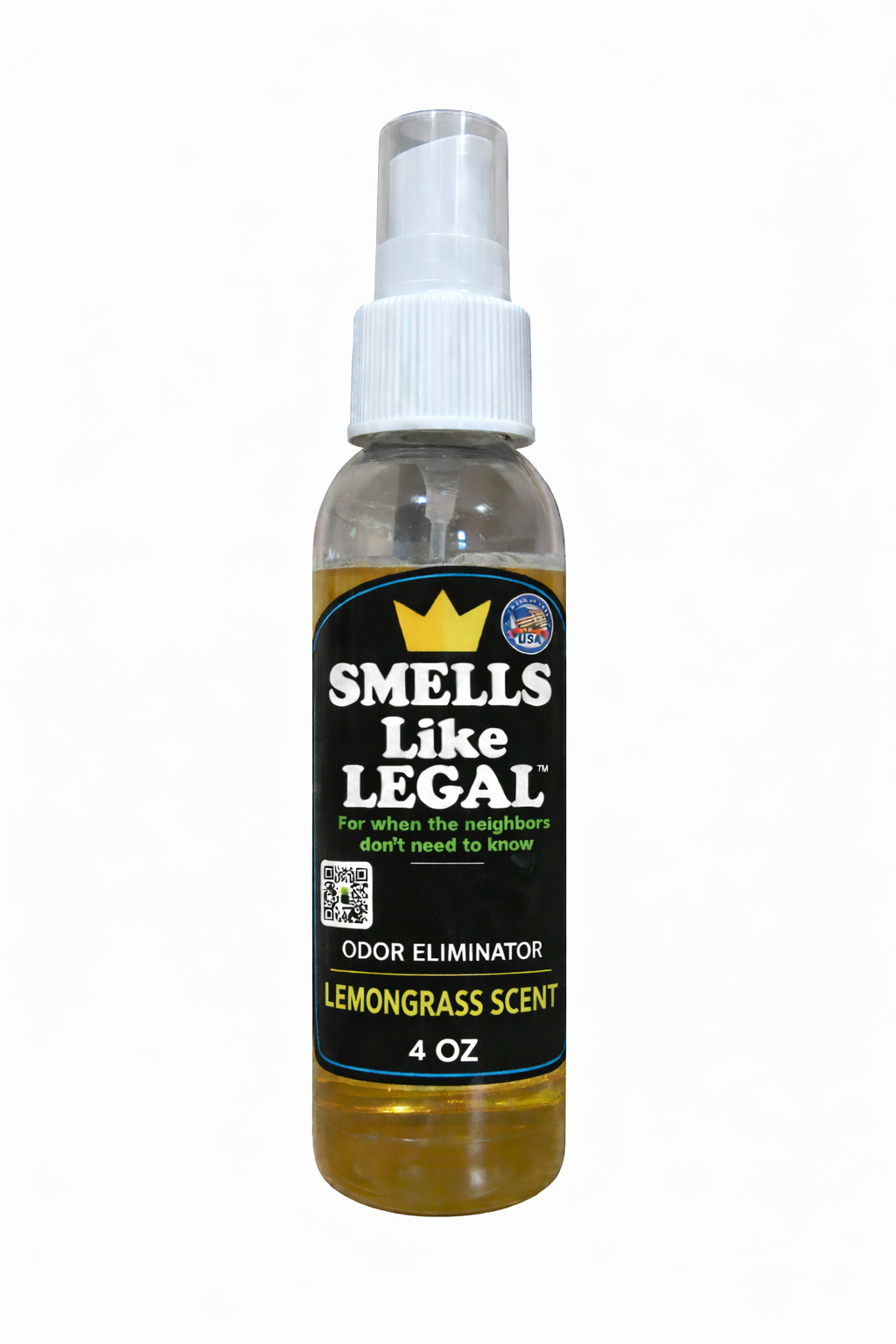 SMELLS LIKE LEGAL™ LEMONGRASS SCENT 4oz Spray bottle - COMING SOON