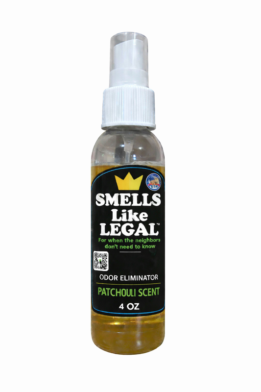 SMELLS LIKE LEGAL™ PATCHOULI SCENT 4oz Spray bottle - COMING SOON
