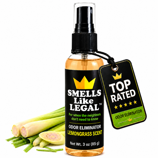 SMELLS LIKE LEGAL™ LEMONGRASS SCENT 3oz Spray bottle - Travel Size