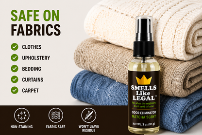 SMELLS LIKE LEGAL™ MATCHA SCENT 3oz Spray bottle - Travel Size