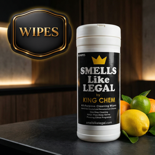 SMELLS LIKE LEGAL™ Clean wipes 50 per container Citrus scent