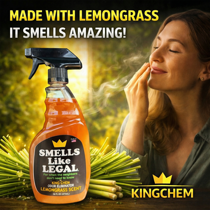 SMELLS LIKE LEGAL™  LEMONGRASS SCENT 16oz Spray Bottle