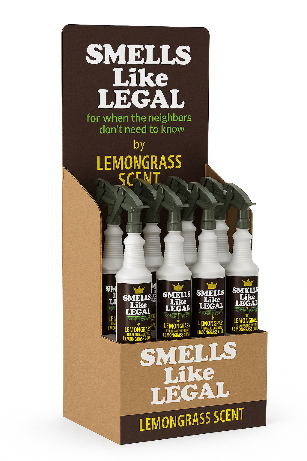 SMELLS LIKE LEGAL LEMONGRASS Scent 32oz Spray Bottle
