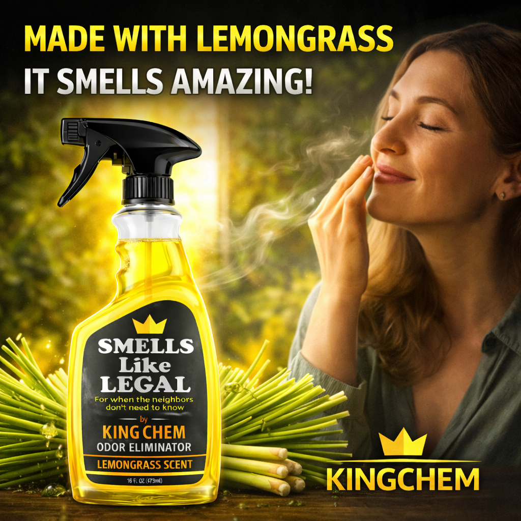 SMELLS LIKE LEGAL™  LEMONGRASS SCENT 16oz Spray Bottle