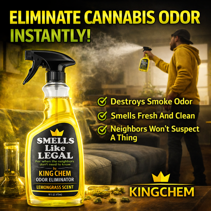 SMELLS LIKE LEGAL™  LEMONGRASS SCENT 16oz Spray Bottle