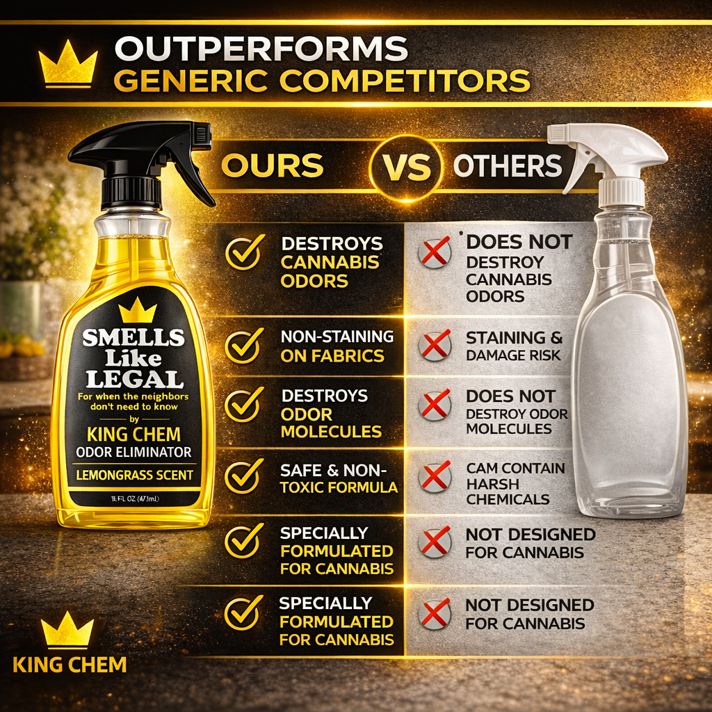 SMELLS LIKE LEGAL™  LEMONGRASS SCENT 16oz Spray Bottle