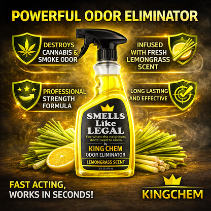 SMELLS LIKE LEGAL™  LEMONGRASS SCENT 16oz Spray Bottle