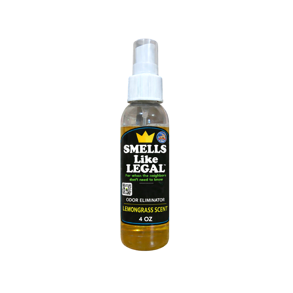 SMELLS LIKE LEGAL™ LEMONGRASS SCENT 4oz Spray bottle - COMING SOON