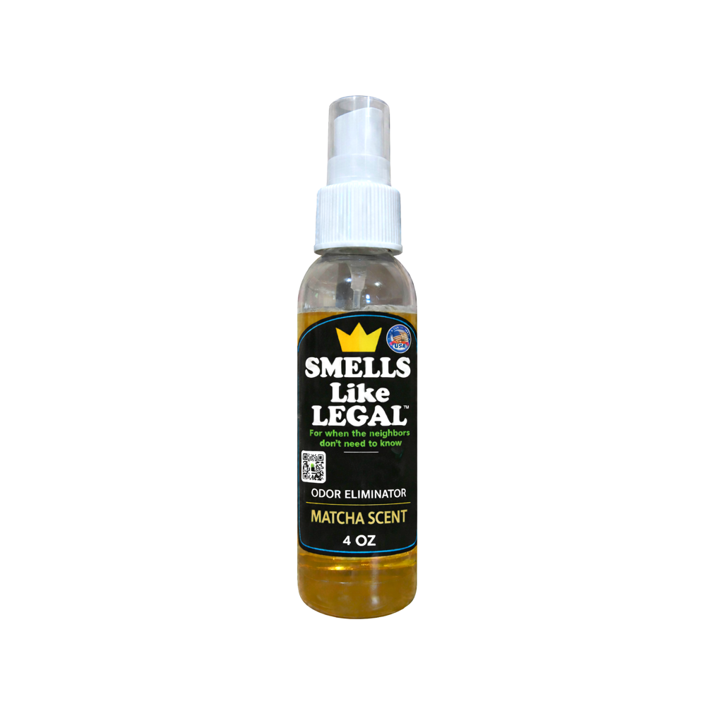 SMELLS LIKE LEGAL™ MATCHA SCENT 4oz Spray bottle - COMING SOON