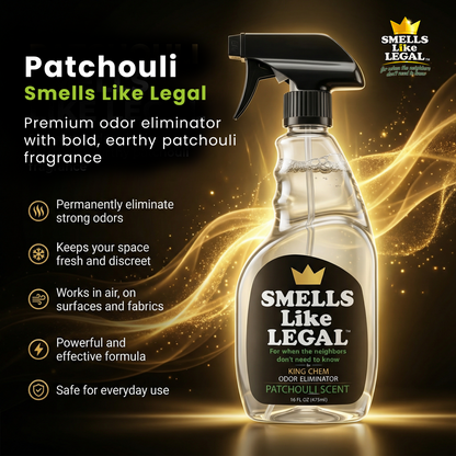 SMELLS LIKE LEGAL™  PATCHOULI SCENT 16oz Spray bottle