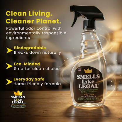 SMELLS LIKE LEGAL™  PATCHOULI SCENT 16oz Spray bottle