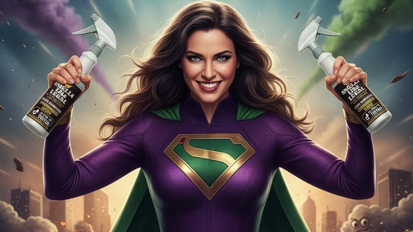 SMELLS LIKE LEGAL - Female Superhero